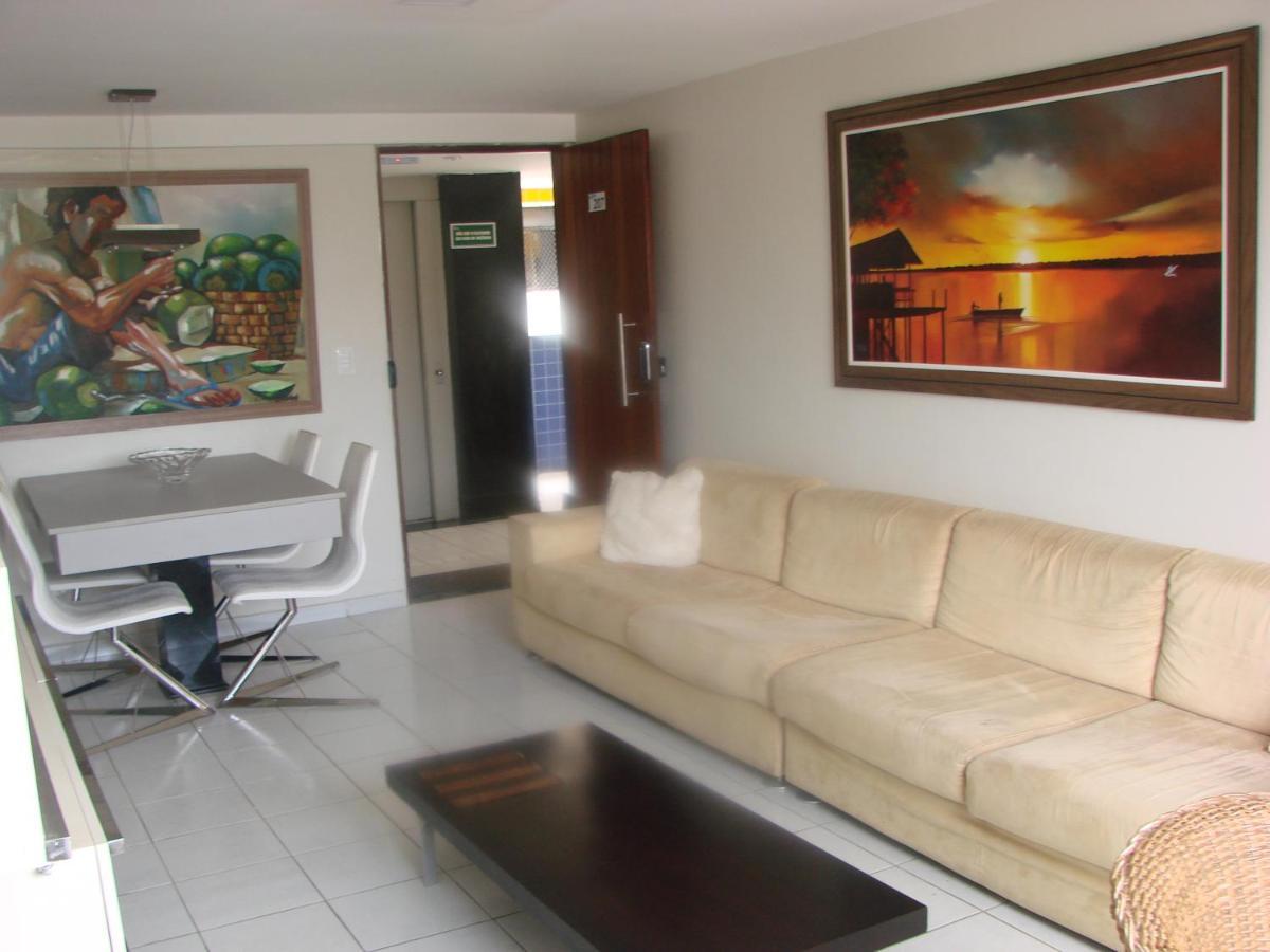 דירות João Pessoa Apartamento Em Predio Beira Mar מראה חיצוני תמונה